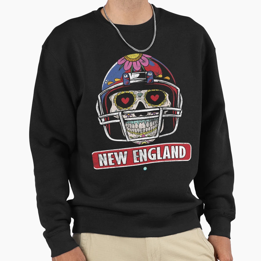 American Football New England Sweatshirt - Casual Everyday Wear Unisex - T-Shirt, Sweatshirt, Hoodie