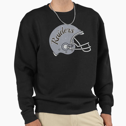 Raiders Helmet Sweatshirt - Minimalist Print Men Women - T-Shirt, Sweatshirt, Hoodie