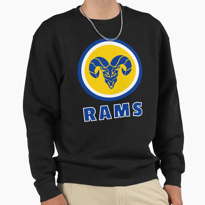 Rams Football La Los Angeles Sweatshirt - Casual Everyday Wear Men Women - T-Shirt, Sweatshirt, Hoodie
