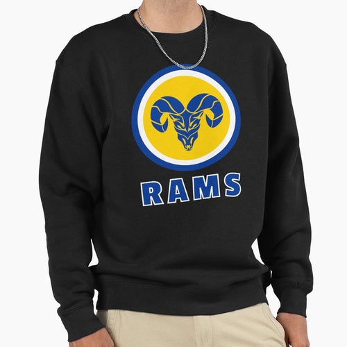 Rams Football La Los Angeles Sweatshirt - Casual Everyday Wear Men Women - T-Shirt, Sweatshirt, Hoodie