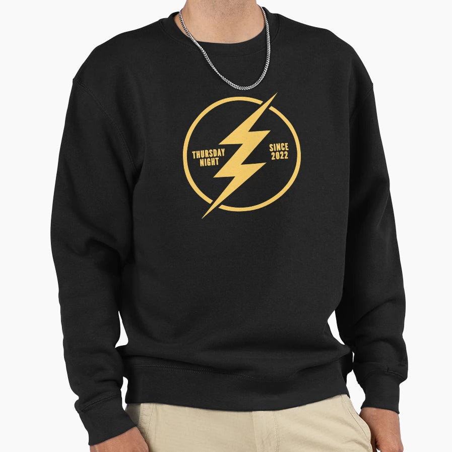 Thursday Night Thunder Logo Sweatshirt - Custom Art Print for Adults - T-Shirt, Sweatshirt, Hoodie