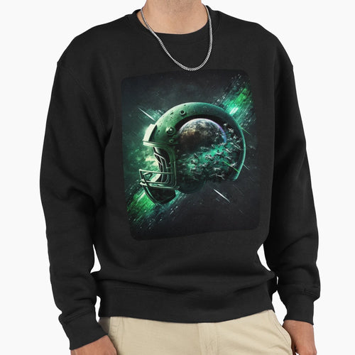 American Football Space Sweatshirt - Unique Graphic for Adults - T-Shirt, Sweatshirt, Hoodie