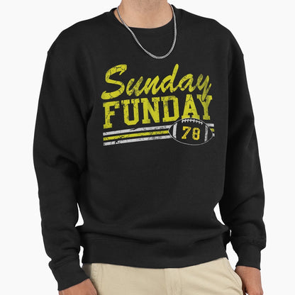 Sunday Funday Pittsburgh 78 Sweatshirt - Custom Art Print for Adults - T-Shirt, Sweatshirt, Hoodie