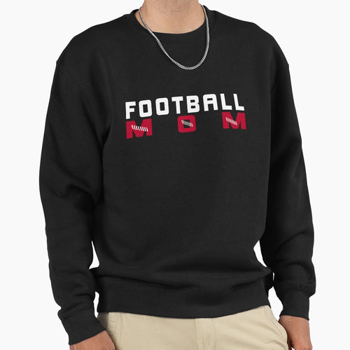 Football Mom Mom Life Football Game Day Sweatshirt - Graphic Print Unisex - T-Shirt, Sweatshirt, Hoodie