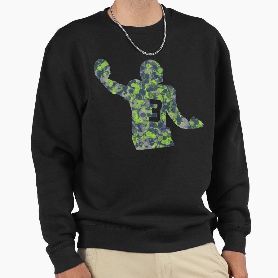 Splatter Wilson Sweatshirt - Minimalist Print Men Women - T-Shirt, Sweatshirt, Hoodie