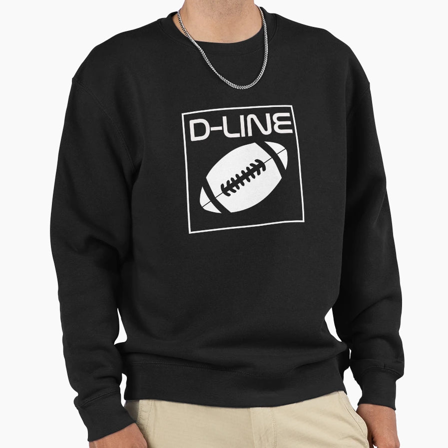 D Line Football Athletics Defensive T-Shirt - Unique Graphic Men Women - T-Shirt, Sweatshirt, Hoodie
