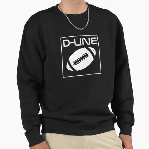 D Line Football Athletics Defensive T-Shirt - Unique Graphic Men Women - T-Shirt, Sweatshirt, Hoodie