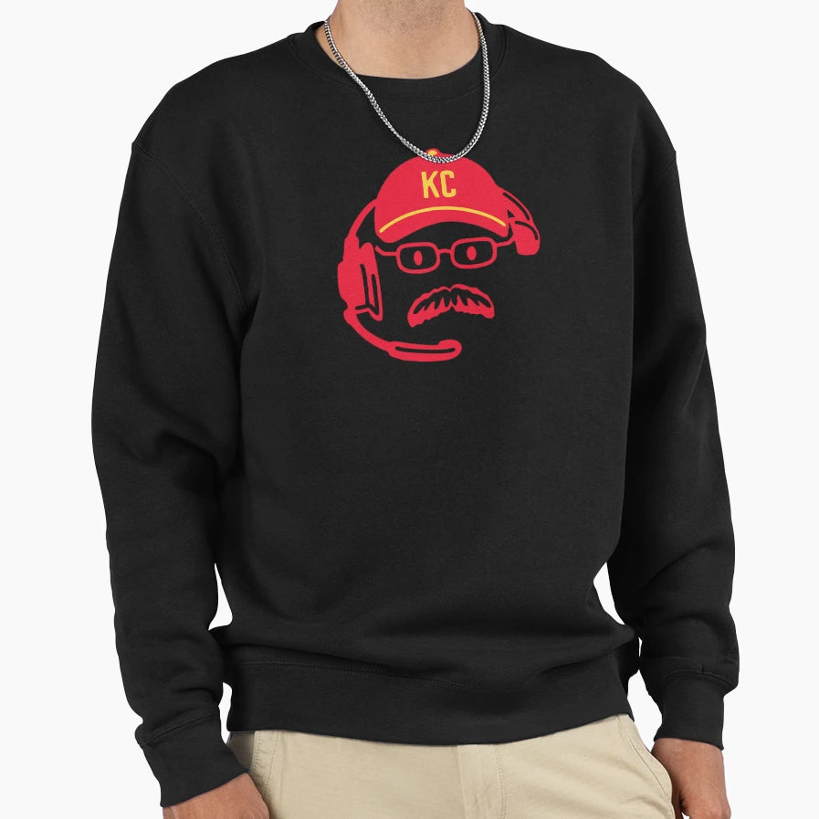Kansas City Chiefs Andy Reid Sweatshirt - Trendy Graphic Unisex - T-Shirt, Sweatshirt, Hoodie