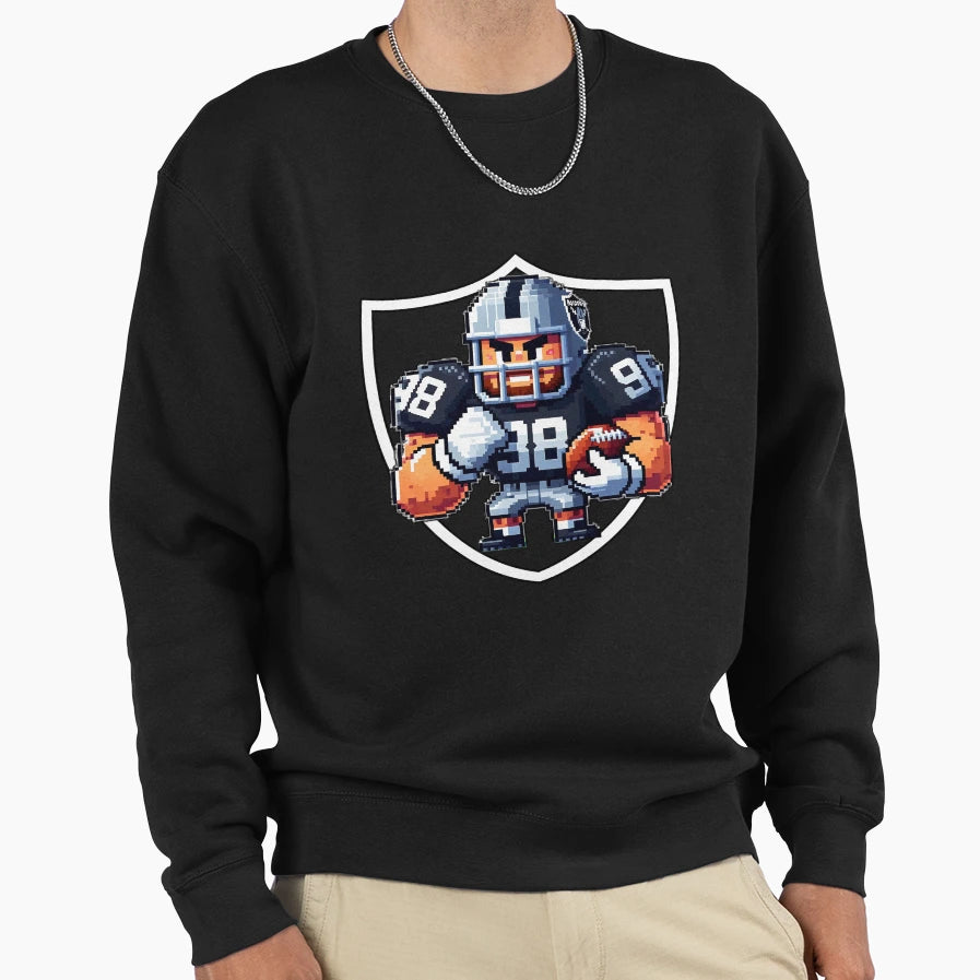 Tecmo Maxx Shield Sweatshirt - Custom Art Print for Adults - T-Shirt, Sweatshirt, Hoodie