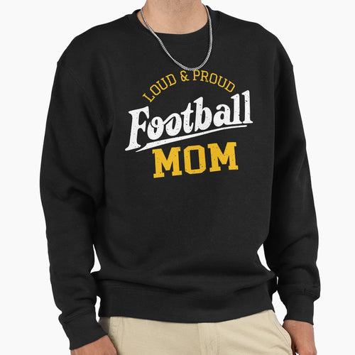 Football Mom T-Shirt - Custom Art Print for Adults - T-Shirt, Sweatshirt, Hoodie