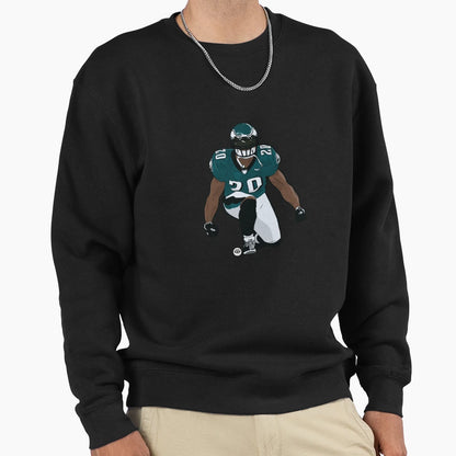 Weapon X Brian Dawkins Sweatshirt - Novelty Apparel for Adults - T-Shirt, Sweatshirt, Hoodie