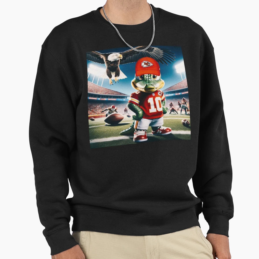 Chief Croaky Sweatshirt - Unique Graphic Unisex - T-Shirt, Sweatshirt, Hoodie