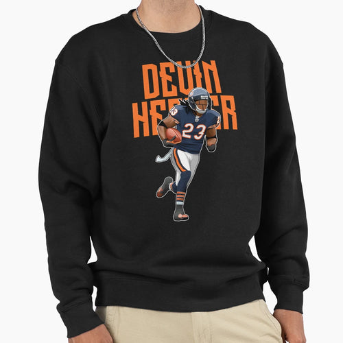 Devin Hester Carries Ball 23 Bold Sweatshirt - Graphic Print for Adults - T-Shirt, Sweatshirt, Hoodie