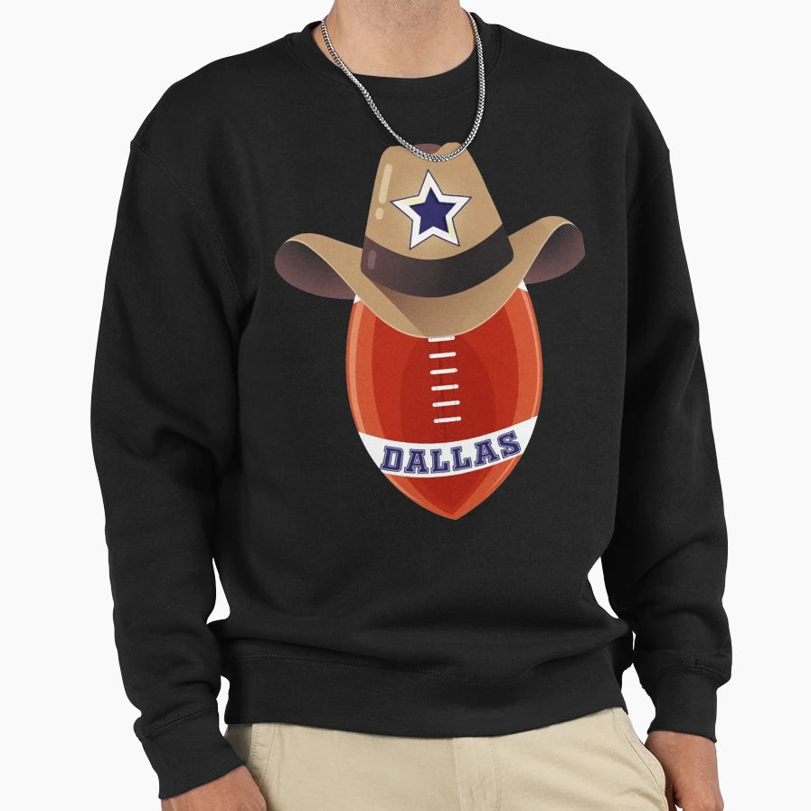 Art Dallas Cowboys Sweatshirt - Graphic Print Unisex - T-Shirt, Sweatshirt, Hoodie