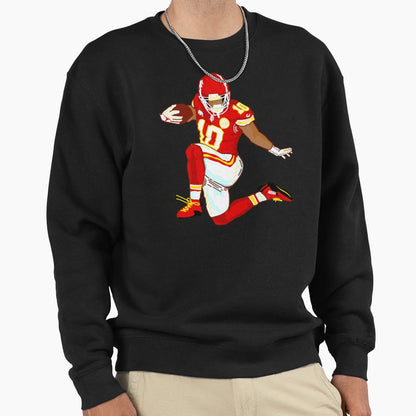 Isiah Pacheco 10 Kc Chiefs Sweatshirt - Minimalist Print Men Women - T-Shirt, Sweatshirt, Hoodie