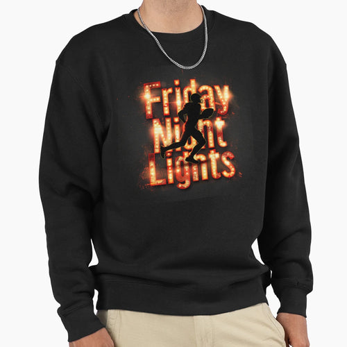 Friday Night Lights Gridiron Glow Sweatshirt - Minimalist Print Unisex - T-Shirt, Sweatshirt, Hoodie