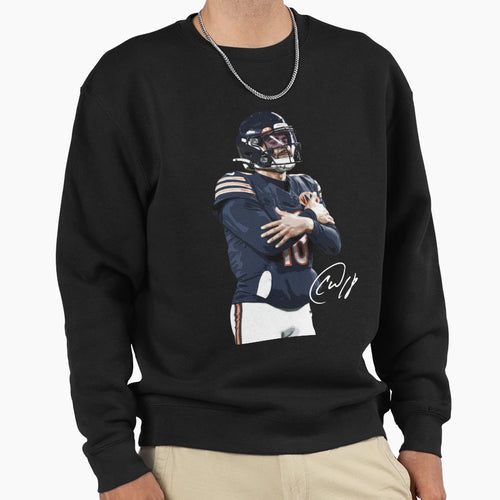Chicago Football CW Cold Iceman Sweatshirt - Aesthetic Graphic Men Women - T-Shirt, Sweatshirt, Hoodie