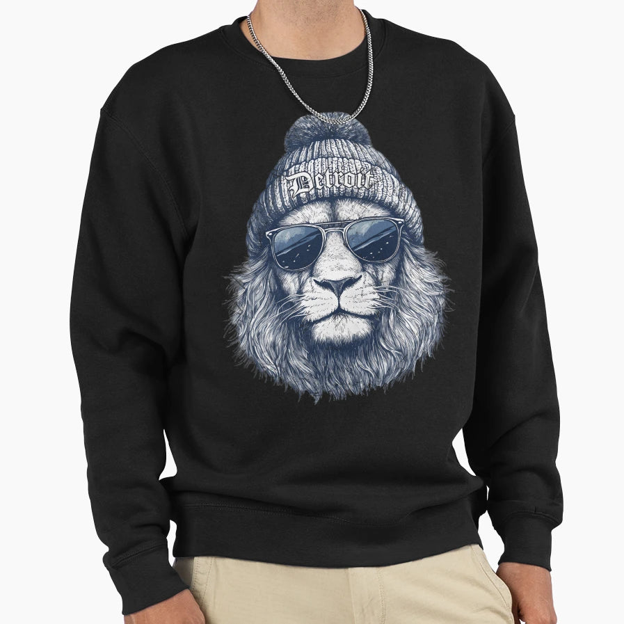 Timelessness Det Roit Lions Sweatshirt - Trendy Graphic Men Women - T-Shirt, Sweatshirt, Hoodie