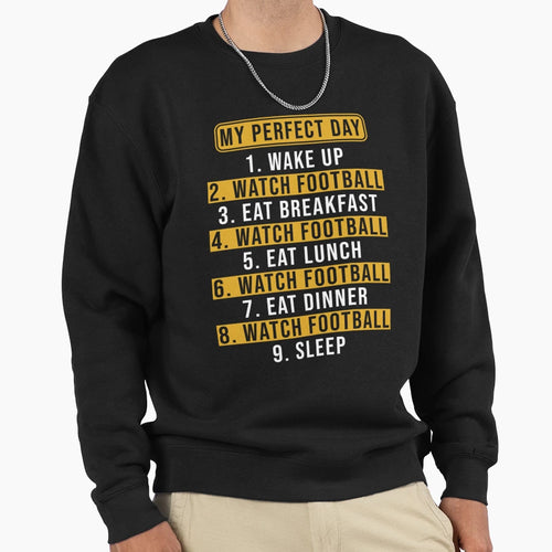 Football Fan American Football Day Sweatshirt - Trendy Graphic Unisex - T-Shirt, Sweatshirt, Hoodie