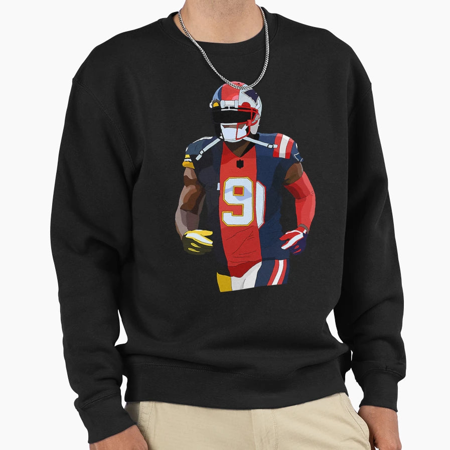 Juju Pats X Chiefs X Steelers Sweatshirt - Custom Art Print Men Women - T-Shirt, Sweatshirt, Hoodie
