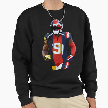 Juju Pats X Chiefs X Steelers Sweatshirt - Custom Art Print Men Women - T-Shirt, Sweatshirt, Hoodie