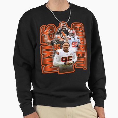 MG Cleveland Football Star Artwork Sweatshirt - Fun Novelty Design Unisex - T-Shirt, Sweatshirt, Hoodie