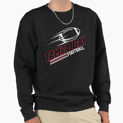 Tampa Bay Football Slants T-Shirt - Graphic Print for Adults - T-Shirt, Sweatshirt, Hoodie