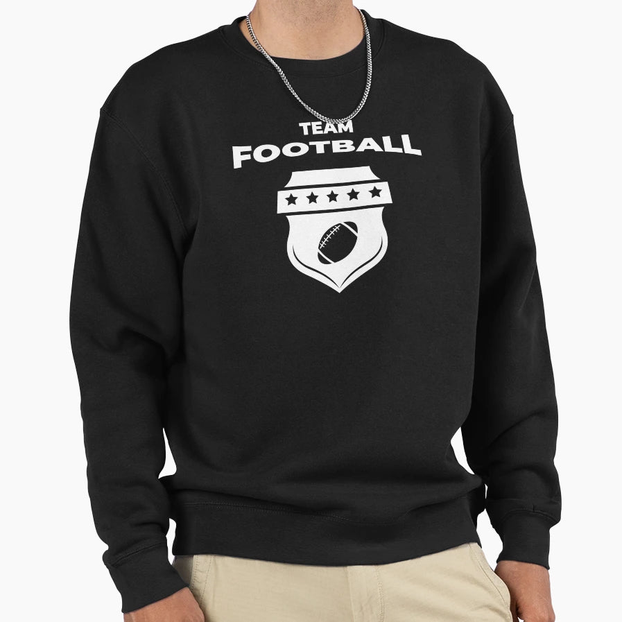Football Players Practicing Field Sweatshirt - Graphic Print Unisex - T-Shirt, Sweatshirt, Hoodie