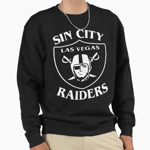 Sin City Raider Sweatshirt - Minimalist Print Men Women - T-Shirt, Sweatshirt, Hoodie