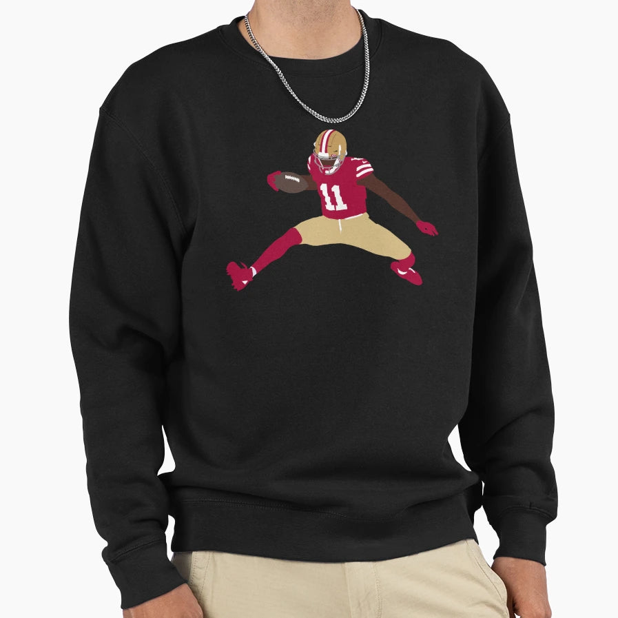 Brandon Aiyuk Sweatshirt - Minimalist Print Unisex - T-Shirt, Sweatshirt, Hoodie