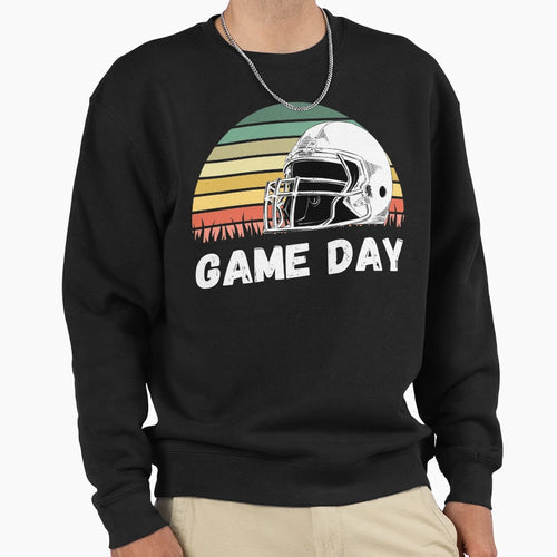Game Day Football Sweatshirt - Novelty Apparel for Adults - T-Shirt, Sweatshirt, Hoodie