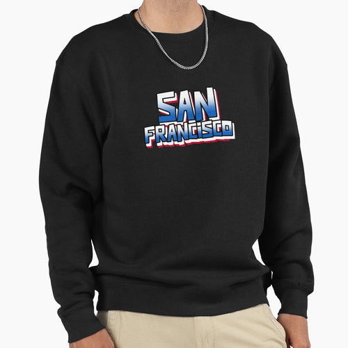 San Francisco California United Sweatshirt - Unique Graphic Men Women - T-Shirt, Sweatshirt, Hoodie