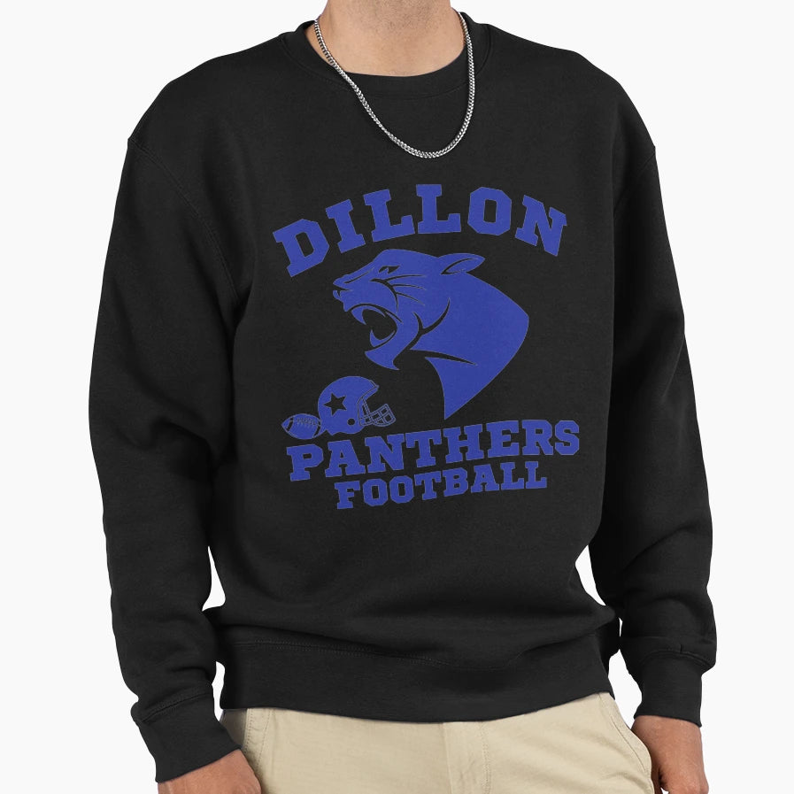 Dillon Panthers Football Sweatshirt - Streetwear Style Men Women - T-Shirt, Sweatshirt, Hoodie