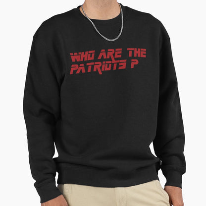 Metal Gear Solid Who Are Patriots Sweatshirt - Streetwear Style Unisex - T-Shirt, Sweatshirt, Hoodie