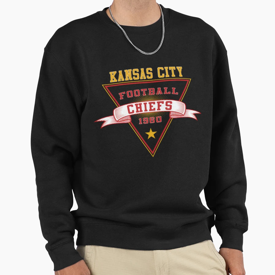 Art Kansas City Chiefs Sweatshirt - Trendy Graphic Unisex - T-Shirt, Sweatshirt, Hoodie