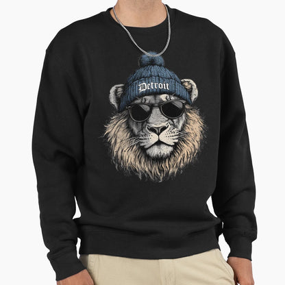 Opulent Det Roit Lions Sweatshirt - Casual Everyday Wear for Adults - T-Shirt, Sweatshirt, Hoodie