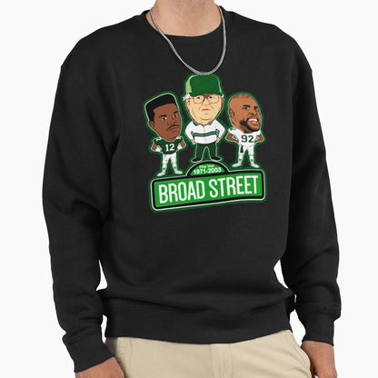 Broad Street Philadelphia Football T-Shirt - Novelty Apparel Unisex - T-Shirt, Sweatshirt, Hoodie