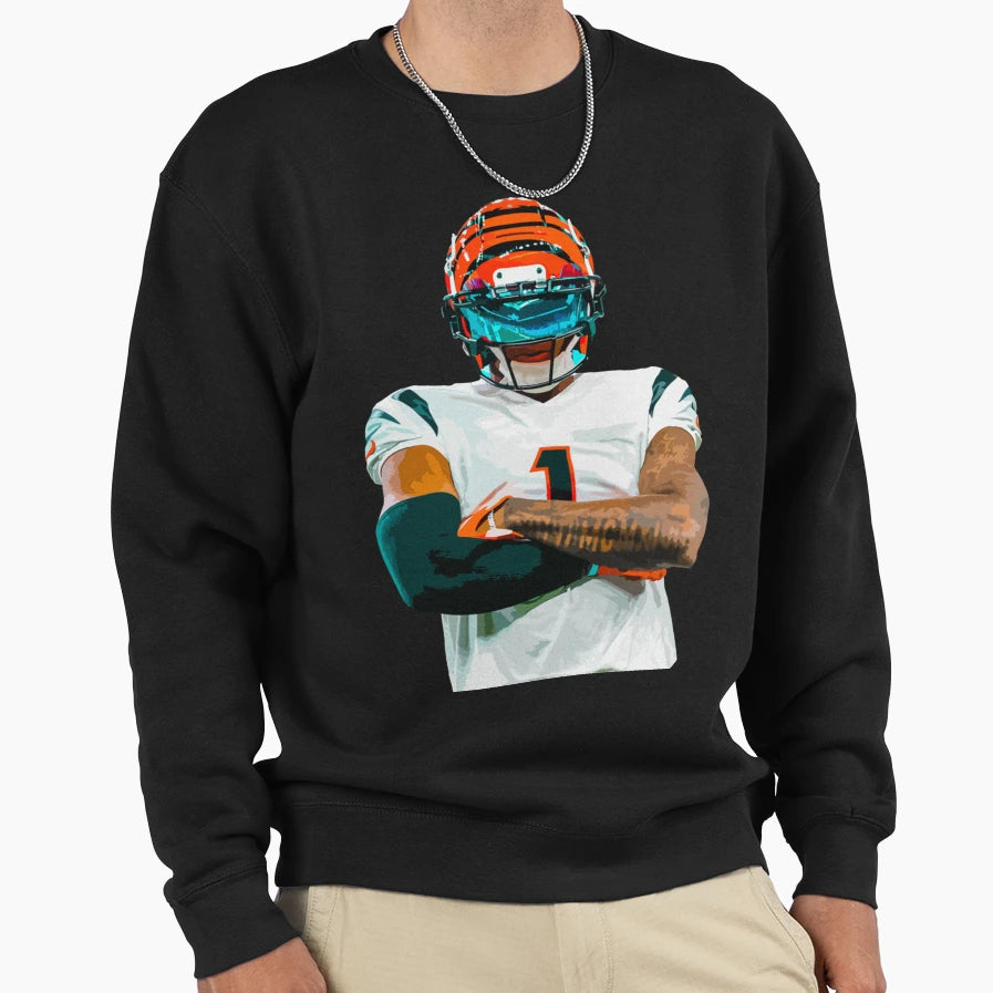 Ja Marr Chase Sweatshirt - Graphic Print Men Women - T-Shirt, Sweatshirt, Hoodie