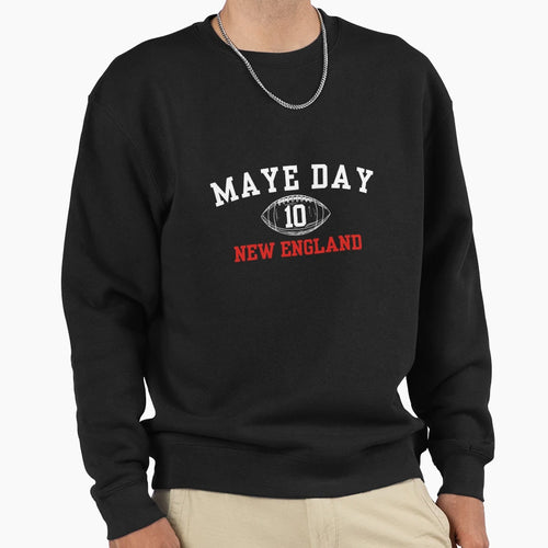 Maye Day Drake Maye New England Sweatshirt - Custom Art Print Men Women - T-Shirt, Sweatshirt, Hoodie