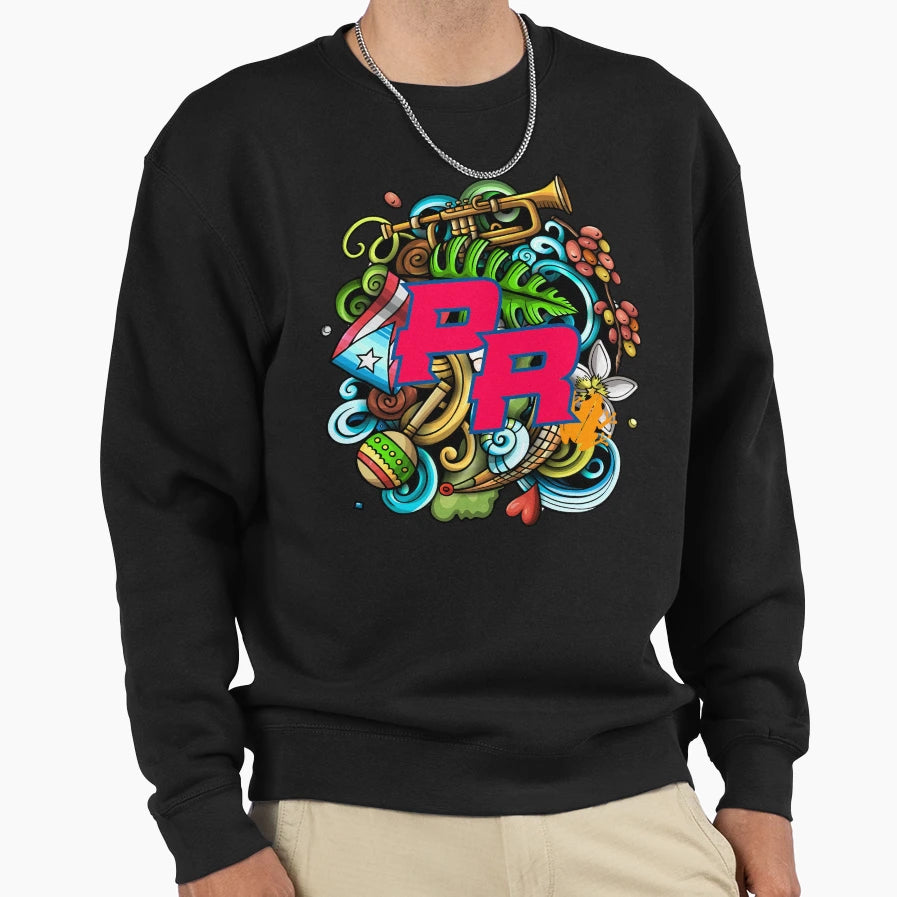Pe Erre Sweatshirt - Graphic Print for Adults - T-Shirt, Sweatshirt, Hoodie
