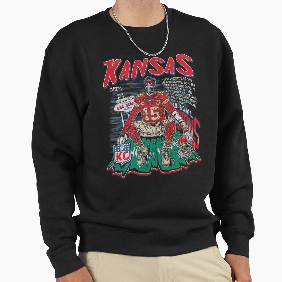 PM Kansas City Sweatshirt - Custom Art Print for Adults - T-Shirt, Sweatshirt, Hoodie