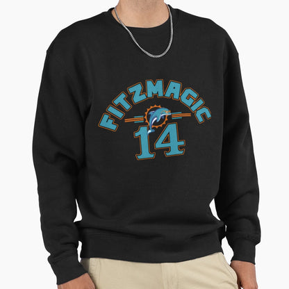 Football Miami Dolphins Sweatshirt - Trendy Graphic for Adults - T-Shirt, Sweatshirt, Hoodie