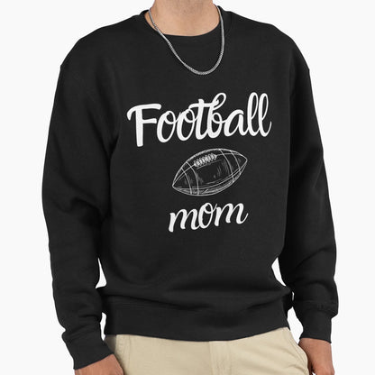 Football Mom T-Shirt - Minimalist Print Unisex - T-Shirt, Sweatshirt, Hoodie