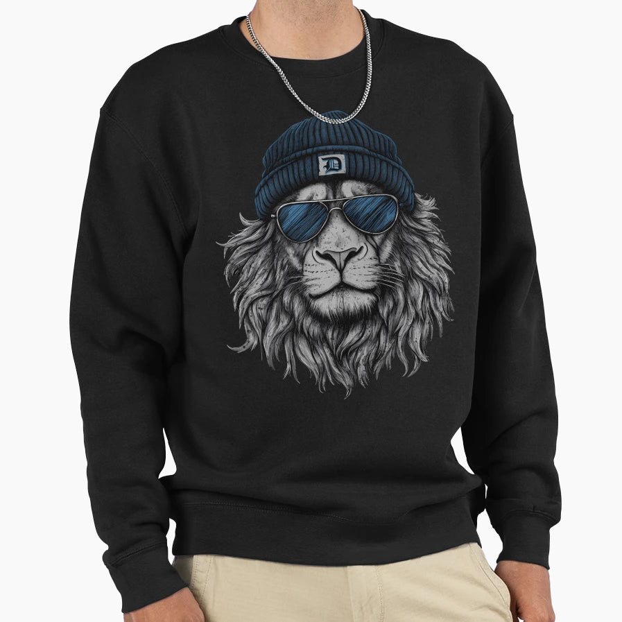 Antiquity Det Roit Lions Streetwear Sweatshirt - Unique Graphic for Adults - T-Shirt, Sweatshirt, Hoodie