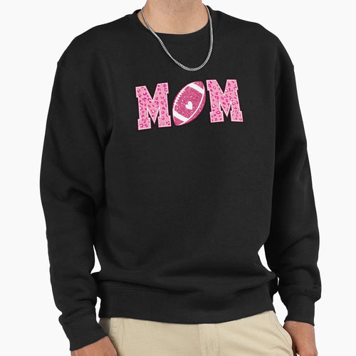 Football Mom Sweatshirt - Graphic Print for Adults - T-Shirt, Sweatshirt, Hoodie