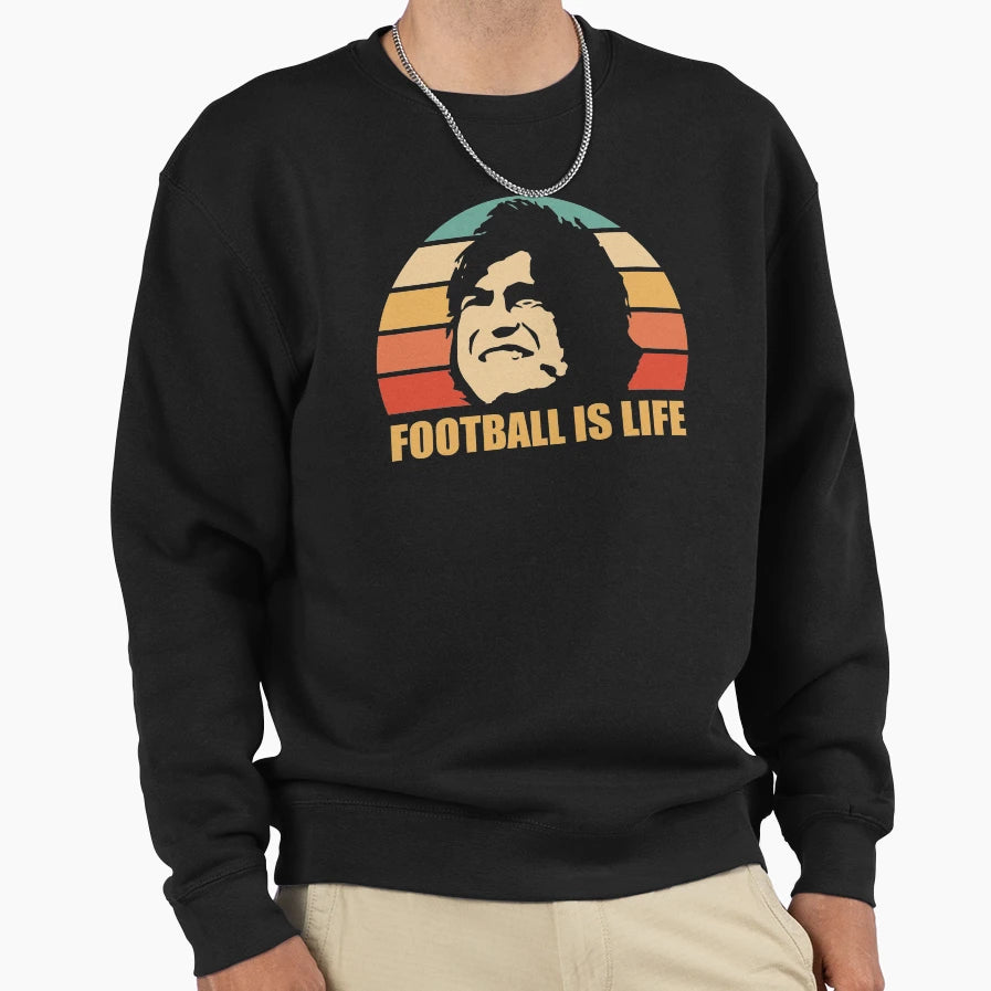 Football Is Life Sweatshirt - Custom Art Print Unisex - T-Shirt, Sweatshirt, Hoodie