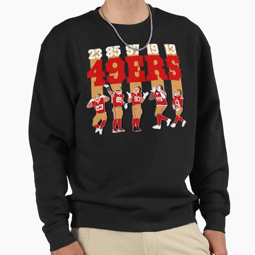 49Ers American Football Sweatshirt - Aesthetic Graphic Unisex - T-Shirt, Sweatshirt, Hoodie