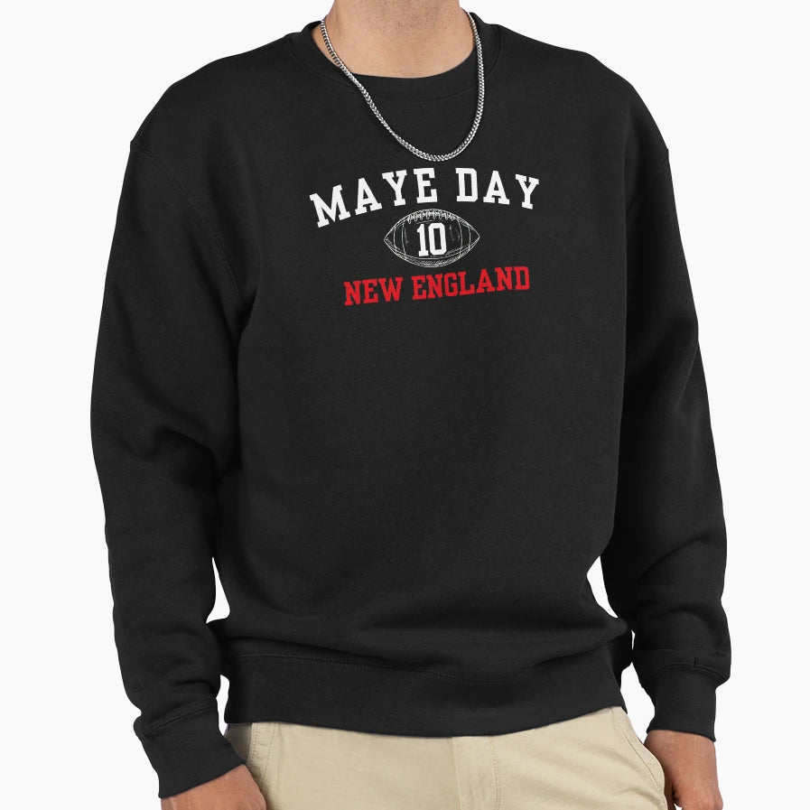 Maye New England Qb New England Sweatshirt - Fun Novelty Design Men Women - T-Shirt, Sweatshirt, Hoodie