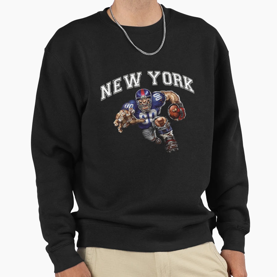 New York Football Sweatshirt - Minimalist Print Unisex - T-Shirt, Sweatshirt, Hoodie