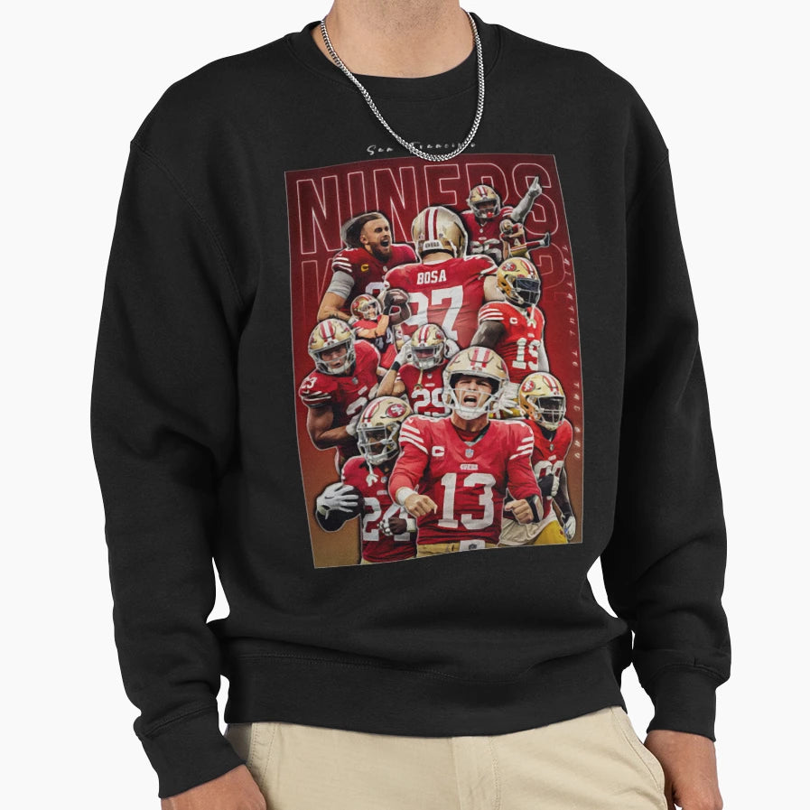 49Ers American Football Sweatshirt - Custom Art Print Men Women - T-Shirt, Sweatshirt, Hoodie